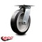 Service Caster 8 Inch Heavy Duty Top Plate Rubber on Aluminum Swivel Caster with Roller Bearing SCC-35S820-RAR - alternate 6